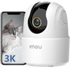 Imou 5MP Telecamera WiFi Interno, Videocamera Sorveglianza 3K Baby Monitor
