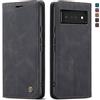 owlhold Cover Google Pixel 6 Pro Portafoglio Flip [Antiurtoo][Cavalletto][Carta Fessura] Cover Pelle per Google Pixel 6 Pro - Nero