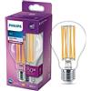 Philips Lampada Philips LED Cassic E27, 150 W, a goccia, trasparente, bianco neutro