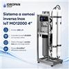 Osmosi inversa INOX IoT MO12000 4 con Econnect, 500 L/h