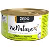 WeNature Zero Cereali Tonno con Papaya al Vapore per Gatti - 85 g, Singola