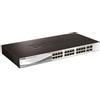 D-Link Switch Web Managed - D-Link Smart+ 24 porte 10/100/1000Mbps PoE/PoE+ + 4 SFP
