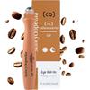 Skincyclopedia Caffeina rullo per occhi rinfrescante con Q10 e acido ialuronico, siero oculare contro occhiaie e borse lacrime, rullo anti invecchiamento, caffeine skincare, cura degli occhi, 15 ml