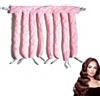 KEWUF Bigodino Senza Calore per Boccoli Naturali, Ferro Arricciacapelli Stile Polpo, Heatless Hair Curler per Dormire, Bigodino Fascia Capelli, per la Maggior Parte Tipi di Capelli(Rosa)