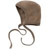 Engel Angelo Bambino Cappello Lana Pile - Marrone - 50/56