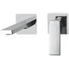 Paffoni Miscelatore da incasso Lavabo serie Elle con bocca da 200 mm colore cromo EL105CR