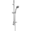 Damast Saliscendi Doccia serie Taylor 2.0 asta inox + doccetta 5 getti + portasapone + flessibile 150 cm cromato cod. 14470