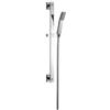 Damast Saliscendi Doccia serie Slim asta in ottone + doccetta 1 getto + flessibile 150 cm colore cromato cod. 14276