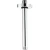 Bossini Braccio soffione Doccia a soffitto tondo Ø 21 mm lunghezza 200 mm in ottone con rosone colore cromato