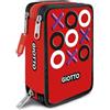 Giotto ASTUCCIO 3ZIP GIOTTO TRIS RED - SUPERMINA