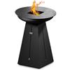 OnFire Barbecue a Legna con Piastra OnFire Smart Senza Portalegna 100CM Nero - VXB