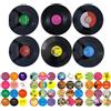 LZYKJGS 6 Pezzi Decori Dischi Musicali Parete, Decorazioni Vinile Cd, Decorazioni Record Pareti Cd, per La Decorazione Di Bar, Caffetterie (12 inch)