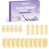 Welnove Gel Blister Bandages for Feet - 20ct Blister Cushion with Lavender Extract for Heel & Toe - Water-Resistant Hydrocolloid Bandages - Blister Pads for Prevention & Recovery