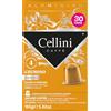 Cellini Caffè Cellini Capsule Alluminio Compatibili con Nespresso* - Aluminium Cremoso 120pz| Caffè Dalle Note Dolci E Fruttate