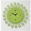 DIAMANTINI & DOMENICONI Orologio da Parete Metallo Fiori Verde 32 cm Made in Italy