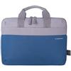 Tucano - Borsa Slim Bicolore per Laptop Fino a 14, Compatibile con MacBook 13, 14 in Tessuto Riciclato al 100% da Bottiglie in Pet