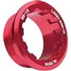 BroLuka Bike Cassette Lock Ring Compatibile con Shimano Micro Spline 12 Speed M7100 M6100 M8100 (Red)