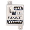 Inim Modulo su bus con 2 releÌ€ 230V 5A per tapparelle e punti luce - Flex2R/2T