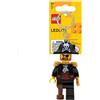 Portachiavi luminoso LEGO Led Light-Up Capitan Brickbeard Pirata 8 cm