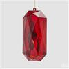 Enzo De Gasperi, EDG EDG ENZO DE GASPERI DECORO DIAMANTE RETTANGOLARE DA APPENDERE H.19,5 L.9,5 L.7 C5 ROSSO