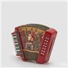 Enzo De Gasperi, EDG EDG ENZO DE GASPERI DECORO FISARMONICA H.19 L.26 L.7,7 MUSICA +MOV.+LED C5