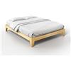 Vivere Zen Letto artigianale - Sambuco Diago (Frassino Massiccio) (Misure Est. 147x207 (Int. 140x200))