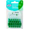 TEPE PRODOTTI IG.ORALE Srl TePe Scovolino Interdentale Original Verde ISO 5, 0,8mm, 6 Pezzi, Rimozione Placca Efficace, Igiene Orale Completa