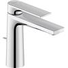 Duravit Tulum Rubinetto bagno lavabo, Taglia M (altezza bocca 122 mm), Miscelatore lavabo bagno con saltarello, cromo