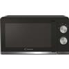 Candy Moderna Forno a Microonde 20 Litri, 700W, 6 Livelli di Potenza, Funzione Defrost, Timer e Segnale Acustico di Fine Cottura, App hOn, Libera Installazione, 45,2 x 34,6 x 26,2 cm, Nero - CMW20TNMB