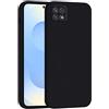 Mixroom - Cover Custodia Case per Samsung Galaxy A22 5G Protezione Fotocamera in Silicone TPU Morbido Opaco Bordi Piatti Colore Nero