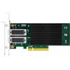 GLOTRENDS ST7218 Scheda di rete 10Gb SFP+ a 2 porte con controller Intel X710-BM2, ottimizzata per virtualizzazione e archiviazione per data center aziendali