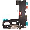 DHLK® Connettore Dock di Ricarica Compatibile con iPhone 7 - Charging Port Cavo Flessibile, Bianco (A1660, A1778, A1779)