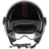 MOMODESIGN CASCO JET MOMO DESIGN FGTR CLASSIC STRIPES E2206 NERO FUCSIA LUCIDO TAGLIA S