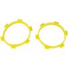 ZAWELIYO Accessori per Utensili per Elastici per Montaggio Pneumatici Elastici per Montaggio Pneumatici in Gomma Siliconica per Veicoli RC 1/8 e Camion a Corto Raggio 1/10 (Giallo)
