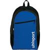 uhlsport Kempa Zaino sportivo per bambini - Essential Zaino Junior - Impermeabile con spallacci imbottiti, Azzurro/Nero/Bianco, 20 litri, Rucksack