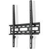 Hama Supporto TV da parete fisso, garanzia di 10 anni (supporto TV da parete Extra-Plat, 40 kg Max, robusto, per schermi LCD/LED/OLED/Plasma da 81 cm a 191 cm (da 32 a 75), VESA Max 400 x 400), nero