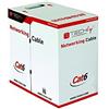 Techly Professional 028139 Matassa U/UTP, 4 Coppie, Cavo Cat.6 Rame 305m LSZH Rigido Grigio Grigio