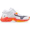 MIZUNO scarpe MIZUNO Wave lightning z8 mid bianco/arancio