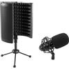 OMNITRONIC Set MIC CM-78MK2 microfono a condensatore a diaframma largo sistema