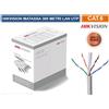 HIKVISION MATASSA BOBINA CAVO DI RETE 305M ETHERNET UTP CAT6 4X2 AWG 24 LAN RJ45 100%RAME