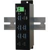 EXSYS HUB USB 3.2 Gen 1 7 porte prese 1xC a monte 5xA/2xC downst.