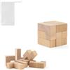 hi!dea™ Puzzle in legno con 7 pezzi OMBER personalizzate o neutre