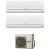 Hitachi Condizionatore Dual Split Hitachi DODAI 9+9 con RAM-40NE2F R-32 Wi-Fi Optional