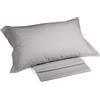 Caleffi - Completo Letto Matrimoniale con Lenzuola Matrimoniali Cotone 100% 240x285, Lenzuolo con Angoli Matrimoniale Coprimaterasso Sotto 180x200 per Materasso Alto 28cm, 2 Federe Cuscino Letto 50x80