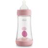Chicco - Biberon perfect 5 girl 240 ml in silicone 2 fori