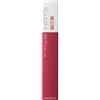 Maybelline New York Superstay Matte Ink Collezione Unnudes Rossetto, Matte, Liquido, Tinta Labbra a Lunga Tenuta, 80 Ruler