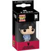 Funko Pop! Keychain: BTS - V - Mini Figura in Vinile da Collezione Novità Portachiavi - Riempitivi per Calze - Idea Regalo - Merchandising Ufficiale - Music Fans - Minifigure