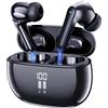 JBMI Cuffie Bluetooth, Auricolari Bluetooth 5.3 In Ear Stereo con 4 Microfono ENC, 40 Ore Cuffiette Wireless Cancellazione Rumore, Auricolare IP7 per iPhone e Androide, Earbuds Usb C Sportive per PC TV