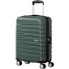 American Tourister Flashline - Spinner S, bagagli a mano, 55 cm, 34 L, verde (foresta scura)