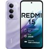 XIAOMI Redmi 15 4G Smartphone | 8GB+256GB | Batteria 7000Mah | Display 6.9" FHD+